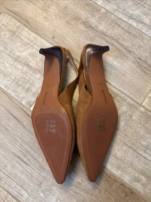 Madewell Emilie Pointed Toe Slingback Kitten Heels thumbnail 5