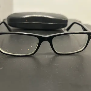 Ray-Ban Black Classic Rectangular Glasses thumbnail 2