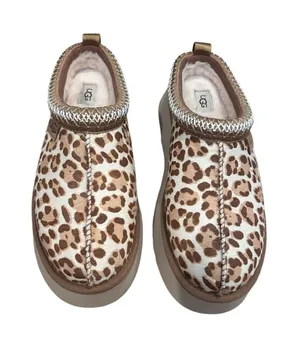 UGG Tazz Plains Leopard Print Slippers size 8ugg Jasmine New thumbnail 1