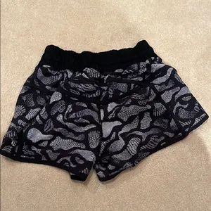 Lululemon Women’s Black and Gray Women's Shorts thumbnail 2