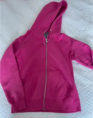 Pink Nike Zip-Up Hoodie Sweatshirt thumbnail 1