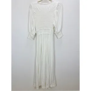Free People String Of Hearts Maxi Dress Dress Linen Blend Ivory White Small thumbnail 15