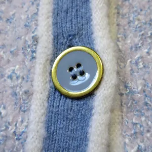 NWT J.Crew Marled Sweater Lady Jacket in Lilac Seascape White Cardigan M thumbnail 3