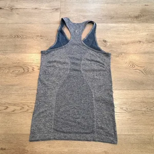 ZYIA‎ Active Tank Top Small S Heathered Blue Athletic Racerback Sleeveless thumbnail 2