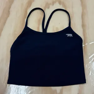 Running Bare Racerback‎ Sports Bra Navy 2/4 thumbnail 1