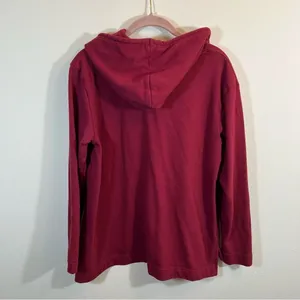 ✨‎ Champion Women’s Red Quarter Button Iowa State Hoodie Large thumbnail 9