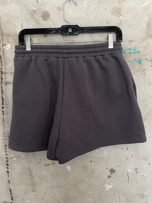 White Fox Comfort Club Lounge Shorts in Stormy thumbnail 4