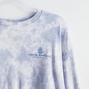 Simply Southern Blue Jean Baby Tie Dye Long Sleeve Top thumbnail 7