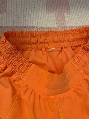 Lululemon Hotty Hot Low-Rise Short 2.5" *Lined orange soda thumbnail 4