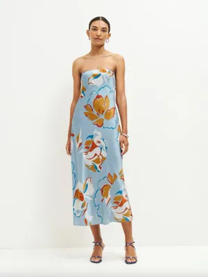 Reformation Joanne Silk Dress thumbnail 3