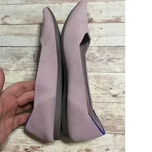 Rothy's The Point Slip-on Flats Size 8.5 Petal Pink Washable Comfort thumbnail 2