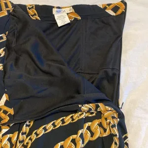 Miroa printed chain strapless dress Black Size M thumbnail 4