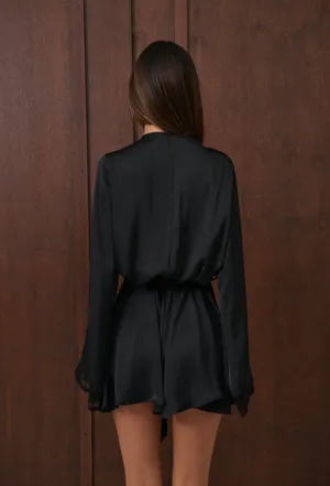 Kat The Label Sidney Robe Black thumbnail 2