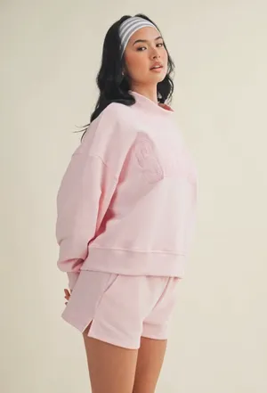Kimberly Salty Mock Neck Sweatshirt thumbnail 2