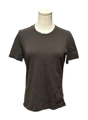 Lululemon Love Crew T-Shirt Sz [M/S] Dark Gray Pima Cotton Short Sleeve Tee thumbnail 1