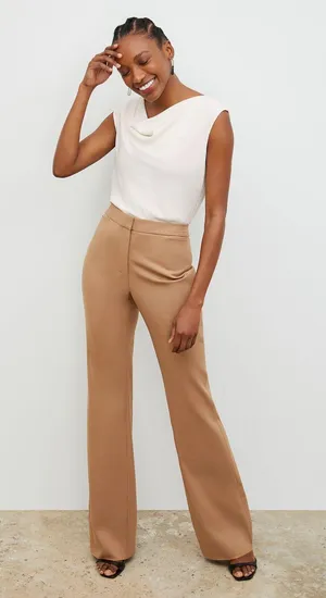 MM LAFLEUR sleeveless cowl neck satin Nora top thumbnail 6