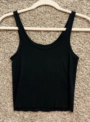 Brandy Melville Tank Top Black thumbnail 1