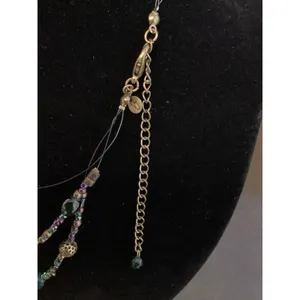 VJ vintage 3-Strand Beaded Necklace. SKU 695 thumbnail 2