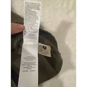Madewell Brodale Ribbed Sweater Tank Top Womens Medium Kale Green V-Neck‎ Crop thumbnail 5