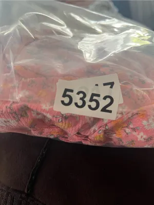 Pink Ditsy Floral Smocked Mini Dress Medium Tie Strap Cottagecore Summer Beach thumbnail 8