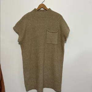 Entro Sweater Dress with Pocket Sz Medium thumbnail 3