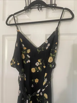 Reformation Dietrich Dress in Piazza size 6 Excellent condition Summer Dress thumbnail 5