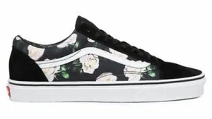 Vans Old Sckool Black Floral Sneakers thumbnail 1