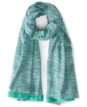 Lululemon Vinyasa Scarf‎ *Rulu Space Dye Camo Alberta Lake Fresh Teal Infinity thumbnail 1