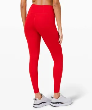 Lululemon Red Leggings 28" thumbnail 1