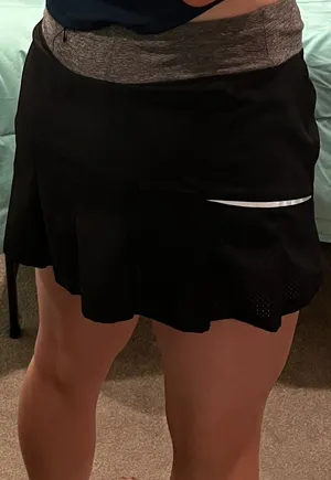 Champion Black Tennis Skirt thumbnail 3