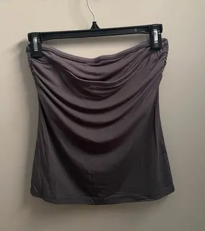 Antistar Black Bodycon Strapless Top thumbnail 1