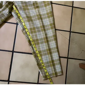 ASOS Plaid Pants Sz 6 Green Preppy Mod Retro Punk Skate Rocker Grunge Emo Ankle thumbnail 10