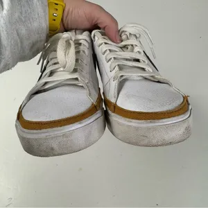 Nike Court Legacy White Desert Ochre Sneakers Size 7.5‎ thumbnail 4