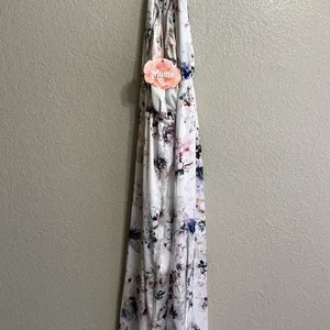 NEW Show Me Your MuMu Heather Halter Floral Maxi Dress Cottagecore S Summer thumbnail 12