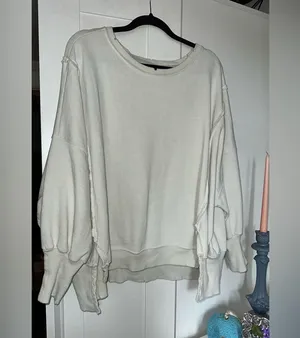 NWOT FREE PEOPLE We The Free - Camden Sweatshirt thumbnail 6