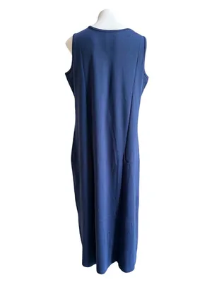 NorthStyle Casual Knit Tank Dress Blue Large NWT IN PACKAGE thumbnail 4
