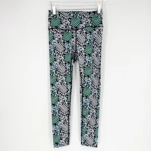 Free People Movement Lose Control Printed High Rise Leggings‎ S Athleisure thumbnail 2