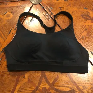 Champion Black Sports Bra NWOT thumbnail 3