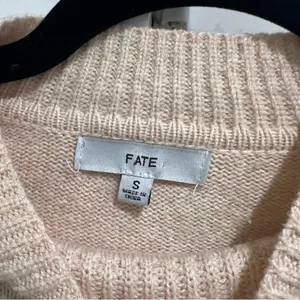 Fate Cream Wool/Cashmere Sweater thumbnail 4