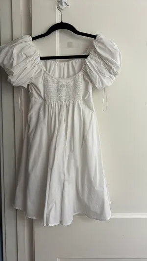Abercrombie Puff Sleeve Mini Dress thumbnail 3