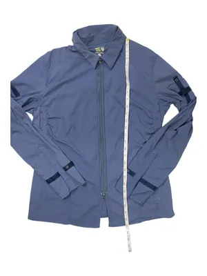 Mountain Hardwear Women’s 10 Lightweight Zip Up Jacket Blue Outdoor Sun Fishing thumbnail 7