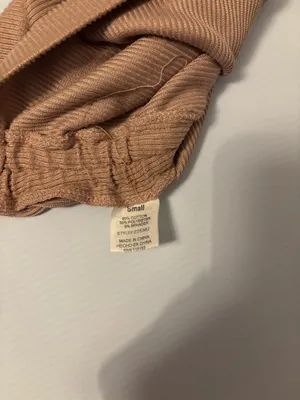 Ruched Ribbed Tank Top Brown thumbnail 4