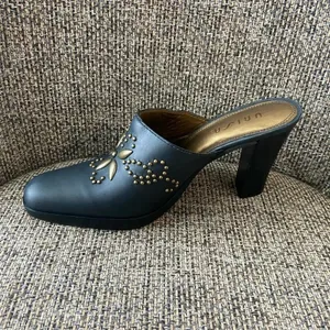Unisa Leather Mules Size 7 1/2‎ thumbnail 5