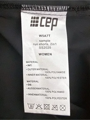 CEP Black Core Run 2 in 1 Compression Bike Lined Running Shorts Womans Small thumbnail 11