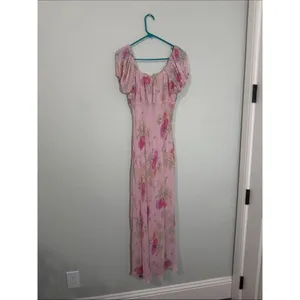 Loveshackfancy Madara Maxi Dress Women's Pink Floral Wedding Bridal size Small thumbnail 4