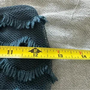 Intimissimi Teal Scalloped Strapless Sheath Dress Size S thumbnail 6