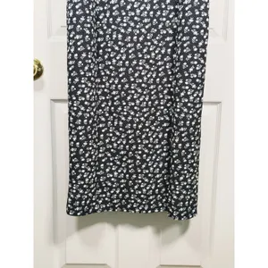 Betsey Johnson Y2K Floral Corset Milkmaid Midi Dress Size XL Black Coquette thumbnail 11