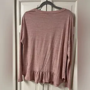 Banana Republic pink pullover top size large thumbnail 2