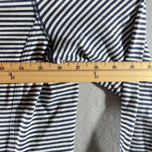 753 | Lauren Ralph Lauren‎ Active Striped Full Zip Track Jacket Navy Womens Med thumbnail 3