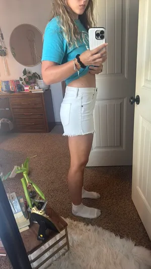 Abercrombie Jean Shorts High-Rise thumbnail 5